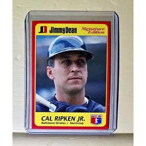 1991 Cal Ripken Jimmy Dean Baseball Card Signature Edition #15